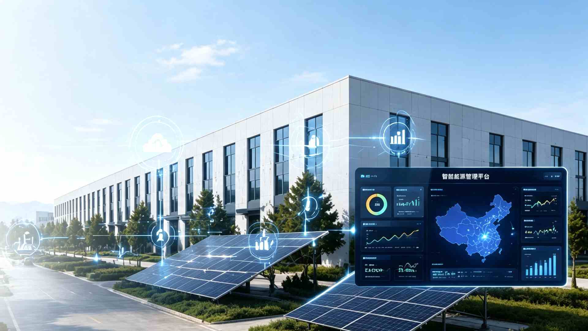 Smart energy management system dashboard