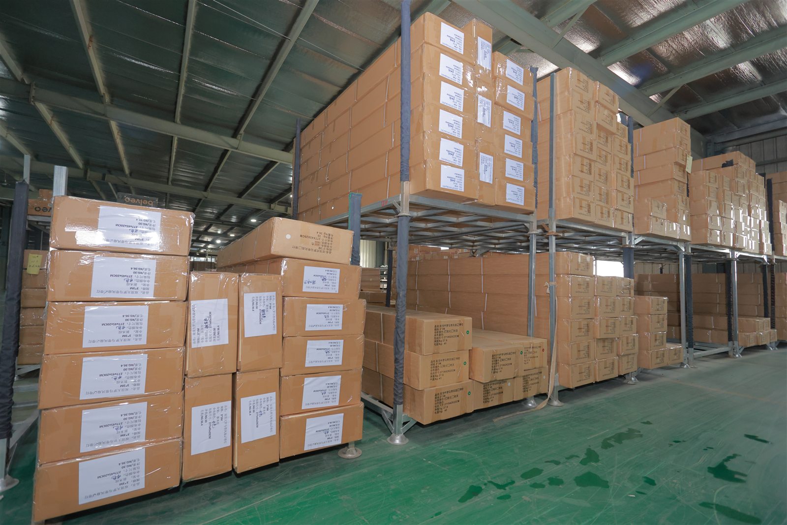 Protective packing for frames and related components.